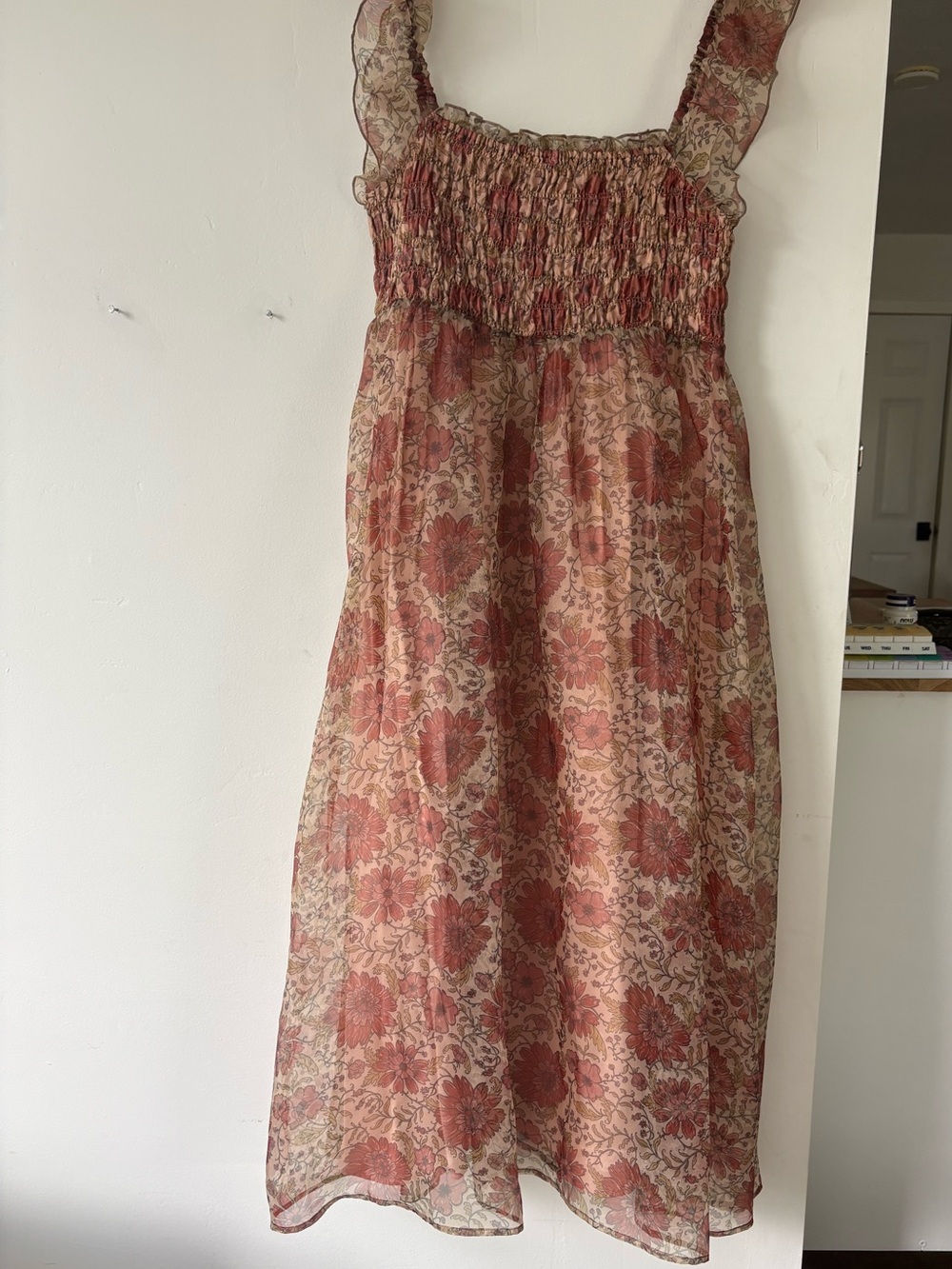NoraLee Smocked Floral Dress in